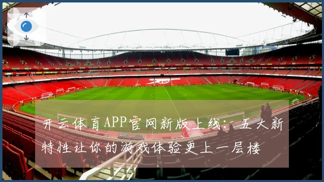 开云体育APP官网新版上线：五大新特性让你的游戏体验更上一层楼